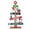 Red, variant on Uuowzo Christmas Table Centerpiece Wooden Christmas Snowman Santa Claus Merry Christmas Table Decorations Suitable for Holiday Party Interior Decoration Indoor Outdoor Christmas Decorations, Red