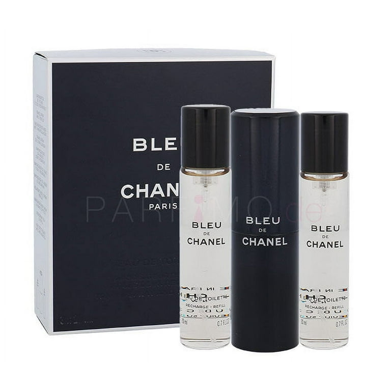 BLEU DE CHANEL , Eau de Parfum pour Homme Travel Spray Set