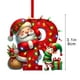 thumbnail image 2 of Adornos navideños, adornos navideños, regalos navideños, árbol de Navidad acrílico 2D, colgante de 26 letras, regalo decorativo, colgantes para fiestas navideñas familiares, objetos colgantes, 2 of 5