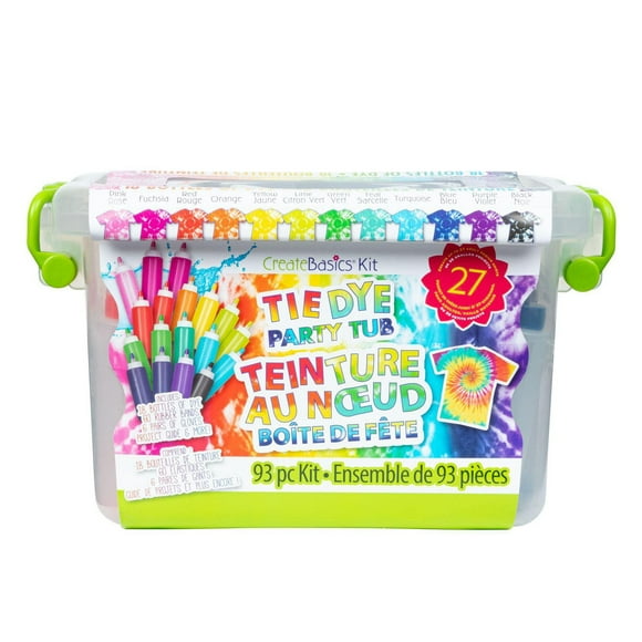 Create Basics 18 Color Tie Dye Storage Kit, CB 18 Color Tie Dye Storage Kit