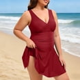 thumbnail image 6 of XIYON One Piece Swimsuit Women Plus Size Printing Shaping Swim Dresses Swimsuit Bathing Suit For Women Beach Vacation 2026, 6 of 6