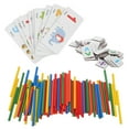 thumbnail image 3 of Tarjeta de conteo a juego de números matemáticos, juguetes educativos de madera para edades tempranas para niños, coincidencia de números, 3 of 5