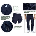 thumbnail image 5 of TRGPSG Men's Cargo Pants with 8 Pockets Cotton Cargo Work Pants(No Belt),Blue 40x33, 5 of 8