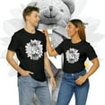 thumbnail image 4 of TSmartArt @ Walmart. Unisex Be Kind Graphic Jersey T-Shirt. Regular Plus, 4 of 5