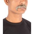 thumbnail image 2 of Men's 70's Horseshoe Synthetic Facial Hair Mustache | HPO, 2 of 7