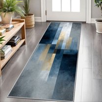 Hallway Runner Rug 2'x6' Washable Area Rugs Non Slip Laundry Rug Runner Floor Carpet Runners for Hallways Entryway Laundry Room Kitchen