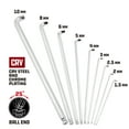 thumbnail image 3 of Powerbuilt 9 Piece Metric Stubby Long Arm Hex Key Wrench Set - 240100, 3 of 6
