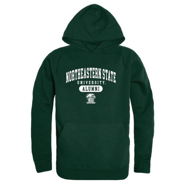 W Republic 561-426-FOR-04 Sweat à Capuche Alumni de l'Université de Northeast State Riverhawks, Vert Forêt - Extra Large