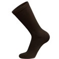 thumbnail image 2 of 12 Pairs of Cotton Diabetic Non-Binding Neuropathy Crew Socks (Brown and Khaki - Size 9-11), 2 of 4