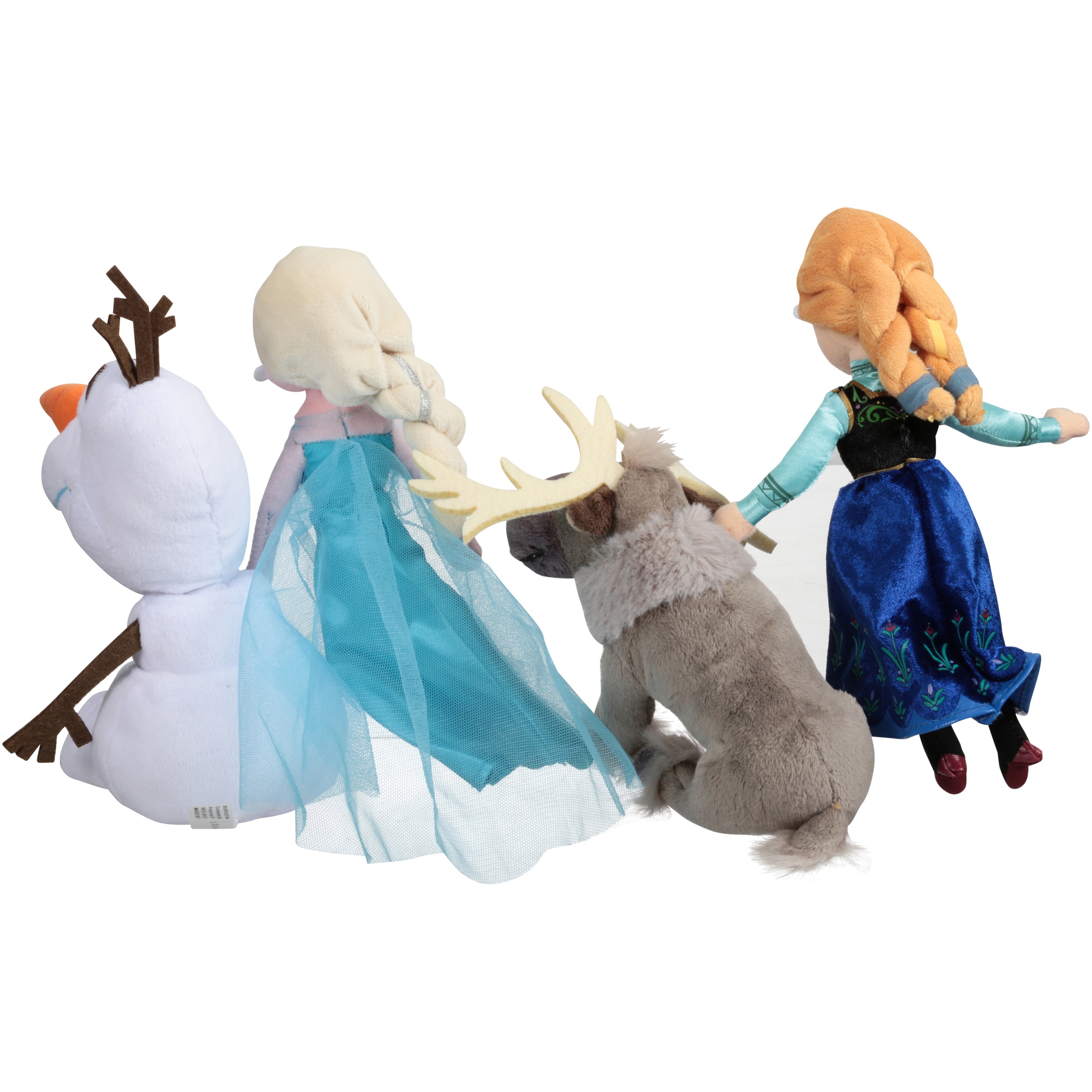 Disney Frozen Talking Plush Bean Elsa/Anna/Olaf/Sven Dolls 4 ct Box - image 2 of 2