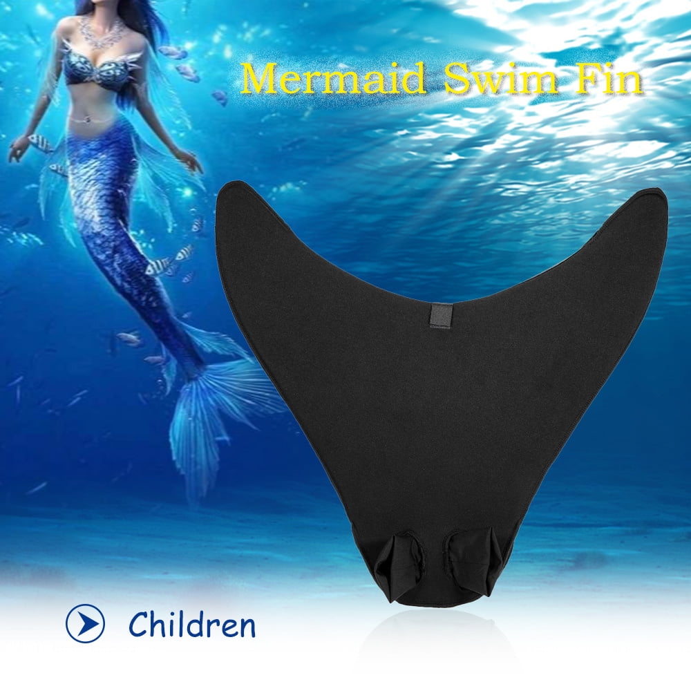 Mermaid Swim Fin Diving Monofin Swimming Foot Flipper for Adult Children by