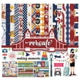 thumbnail image 1 of Inkdotpot Travel Collection Double,Sided Scrapbook Paper Kit Cardstock 12"x12" Card Making Paper Pack Of With Sticker Sheet - 16 Pages - Multicolor, 1 of 4