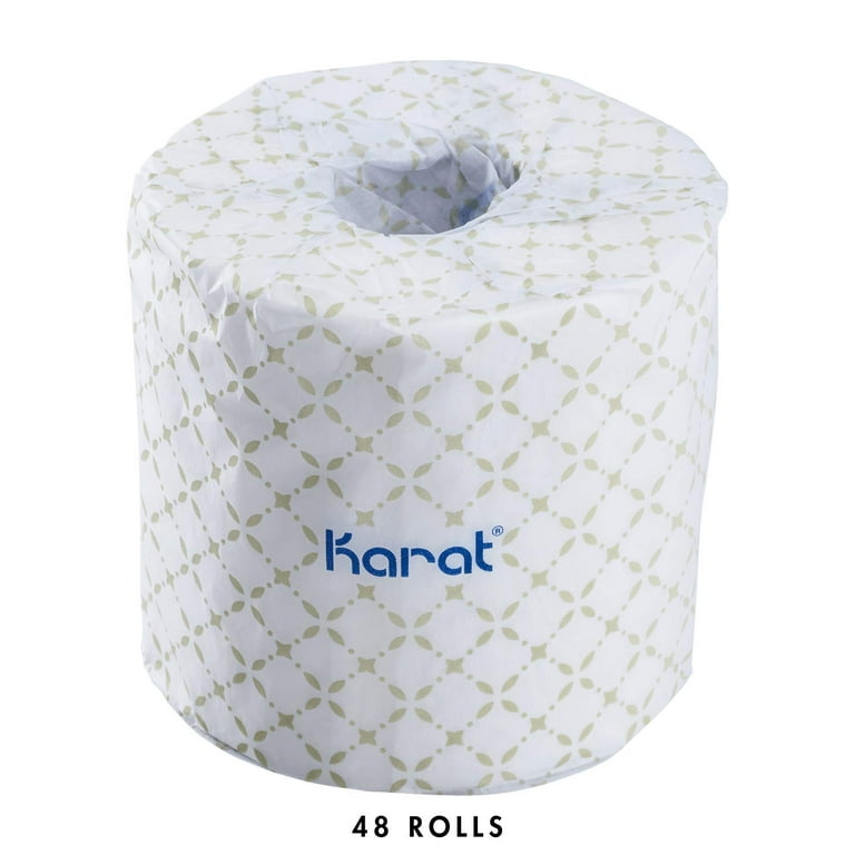 Karat JS-TTW500 2-Ply Toilet Paper Rolls (Case of 48)