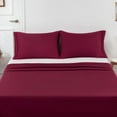 thumbnail image 3 of Lirex Pillow Cases, Ultra-Soft Wrinkle-Resistant Microfiber, King Size 20x40, 2-Pack, Burgundy, 3 of 6