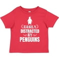 thumbnail image 3 of Inktastic Easily Distracted by Penguins Boys or Girls Toddler T-Shirt, 3 of 5
