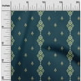 thumbnail image 1 of oneOone Polyester Tissu Lycra Stripe & Tourbillon Tissu Imprimé Ikat BTY 56 Pouces de Large, 1 of 4