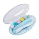 thumbnail image 3 of Cortauñas para bebés, cortauñas eléctrico para bebés, cortaúñas para el cuidado de las uñas de los pies con luz LED para recién nacidos, niños y adultos (azul), 3 of 5