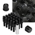 thumbnail image 4 of Extended Lug , Ball  M14x1.5 Steel Wheel Extended Lug Nut  For Car Black, 4 of 8