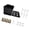 Black, variant on 7829 Space Saving Hydroponic Planter Boxes With Transparents Window Gardening