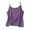 Dark Purple, variant on Linen Crop Tank Tops for Women Spring Summer Sleeveless Crew Neck Cropped Casual Fashion Beach Tops Shirts A Retro Thin And Linen Inner Top Vest For Ladies