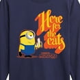 thumbnail image 3 of Despicable Me Minions - Only Here For The Eats - Toddler & Youth Long Sleeve Graphic T-Shirt, 3 of 5