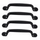 thumbnail image 2 of WRISTBIQUE 4Ud Mango Negro Para Mueble De Aleación De Zinc Ideal Para Gabinete Y Clóset, 2 of 3