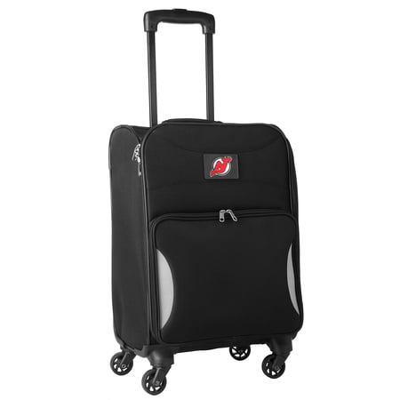 Black New Jersey Devils 20 8-Wheel Hardcase Spinner Carry-On