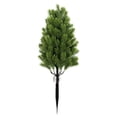 thumbnail image 2 of Artificial Christmas Pine Tree Stake with Realistic Cedar Branches and Pine Cones for Outdoor Yard, Porch, Pathways, and Garden Holiday Decoration, 2 of 6
