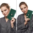 thumbnail image 5 of Women's Wallet RFID Blocking Credit Card Holder Large Capacity Wristlet Leather Wallets Purse, 5 of 5