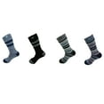 thumbnail image 3 of Polar Extreme Thermal Sock Extra Heavy Acrylic Winter Design Socks 4-Pack Colors (Style 5), 3 of 7
