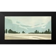 thumbnail image 2 of Caroline, Emma 24x14 Black Modern Framed Museum Art Print Titled - Farmland Study III, 2 of 5