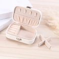 thumbnail image 3 of POINTERTECK Jewelry Container Organization Multi-compartments Durable Necklace Bracelet Wedding Ring Jewelry Box, 3 of 5