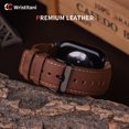 thumbnail image 2 of Correas de piel compatibles con Apple Watch de 44 mm para hombre, 2 of 6