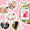 thumbnail image 2 of Rosehip Oil for Skin Face Body Hair Nails 16oz Cold Pressed Unrefined Rose Hip Seed Oil Moisturizing Facial Oil Bulk Aceite Rosa Mosqueta Puro 100 Organico Rose Oil For Face Oil For Dry Skin, 2 of 6
