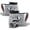 Ultra Shine Sterling Chrome Plated Housing, variant on AKKON - For Ford F150 F-150 Pickup Chrome Clear DRL Daylight LED Strip Xenon HID Type Projector Headlights Lamps