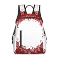 thumbnail image 1 of Disketp Winter Christmas Snowflake Mochila Ligera e Impermeable, Mochila de Día Resistente para Viajes, Senderismo y Uso Diario para Hombre y Mujer, 1 of 7