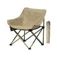 thumbnail image 4 of Silla plegable ligera para acampar, taburete plegable de gran tamaño con bolsillo lateral para playa Amarillo Sharpla Asiento al aire libre, 4 of 8