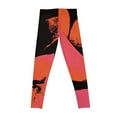 thumbnail image 2 of Bold Abstract Leaf Pattern Leggings legging push up sports tennis for Sports pants for Womens Leggings, 2 of 6