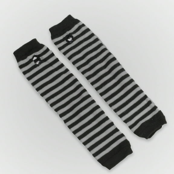 UNOMOR 1 Set of Skin-friendly High Socks Grey Cotton for Women Indoor Activities