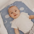 thumbnail image 2 of Gllquen Baby Fitted Bassinet Sheets Set 4-Pack For Newborn Infant Baby Boys Girls, Astronaut, 2 of 9