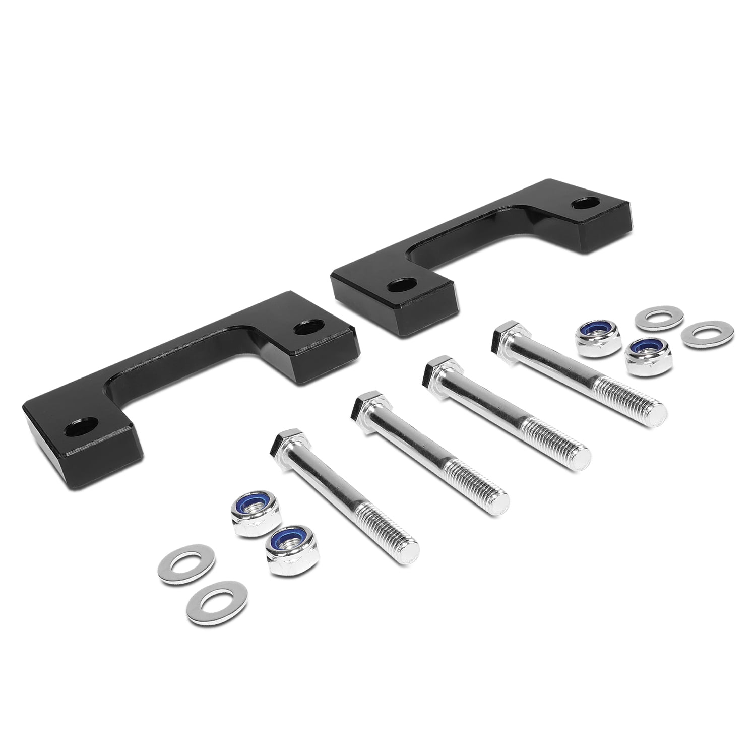 DNA Motoring FLLK-CH-F-002 For 2007-2022 Silverado Sierra 1500 Aluminum Front Low Mount Style 1" Lift Kit Spacers