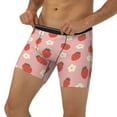 thumbnail image 2 of Sigee Strawberry for Men's Boxer Briefs,Moisture Wicking and Breathable Small, 2 of 9