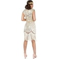 thumbnail image 2 of Wehilion Evelyn Flapper Dress | Great Gatsby 1920's Themed Dresses for Women | Cocktail Party Dress | Vintage Sequin Dress, 2 of 9