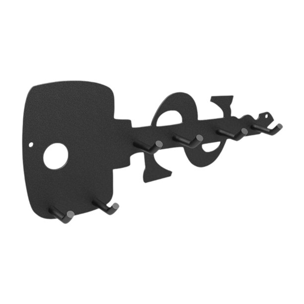 Soporte de llave para colgador de pared decorativo con 6 ganchos Organizador de almacenamiento de ganchos colgantes de llave para el pasillo del