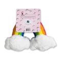 thumbnail image 2 of Enchanted Rainbow Magical with Squeaker & Crinkle Paper Plush Dog Toy, 2 of 7