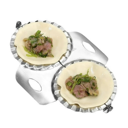 

Stainless Steel Dumpling Mold Maker Dough Pie Ravioli Press Mold Kitchen Tool Accessories New