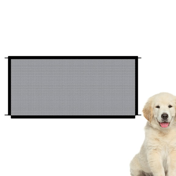 HEMOTON  Pets Fence Net Puppy Playpen Indoor Guardrail Breathable Easy to Assemble Baby