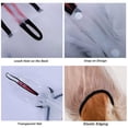 thumbnail image 3 of Transparent Dog Raincoat with Leash Hole, Hoodie with Reflective Strip Slicker Clear Dog Rain Coat,Transparent Jacket for Small Medium Large Dogs S, 3 of 7