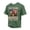 Army Green, variant on Funny 4th of July Men's Shirt, 250th Anniversary USA Waffle Tee Top, Patriotic Bigfoot "Merica" Graphic T-Shirt, America 250 Years 1776-2026 Independence Day Apparel