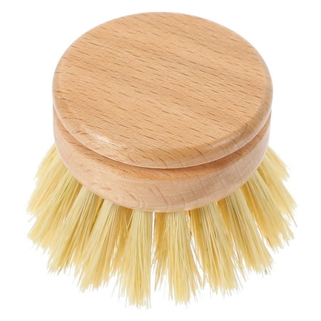Big Savings On Great Value All Purpose Kitchen Brush! 4 Clean Pot Brush Work on Wok Palm Brush Non-stick Pan Nonstick Saucepan Scrub Brush Dish Washing Brush with Handle